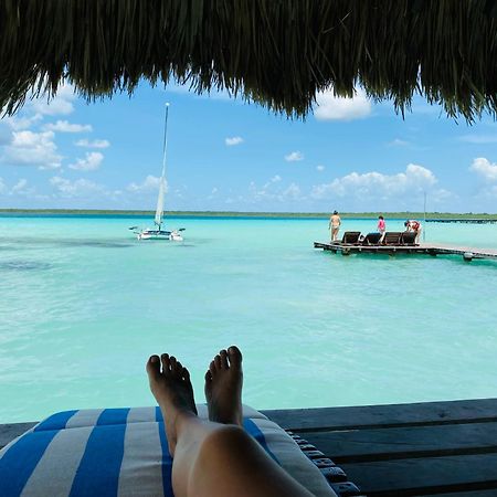 Cabanas Hostal & Camping Magic Bacalar Eksteriør bilde