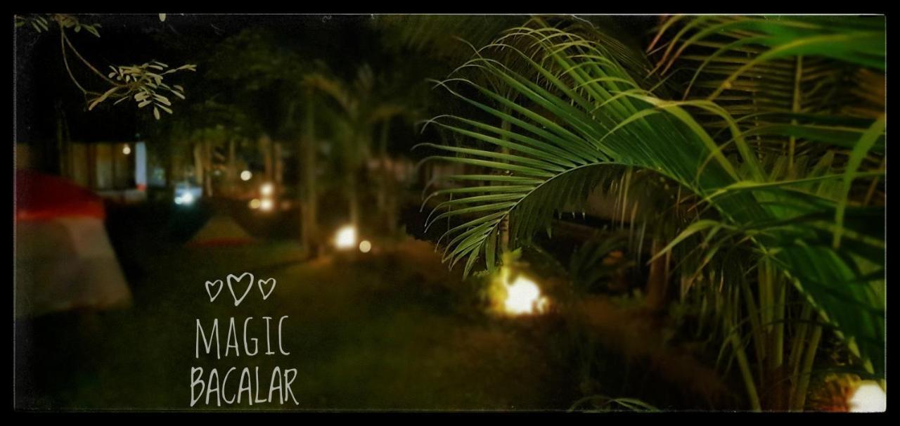 Cabanas Hostal & Camping Magic Bacalar Eksteriør bilde