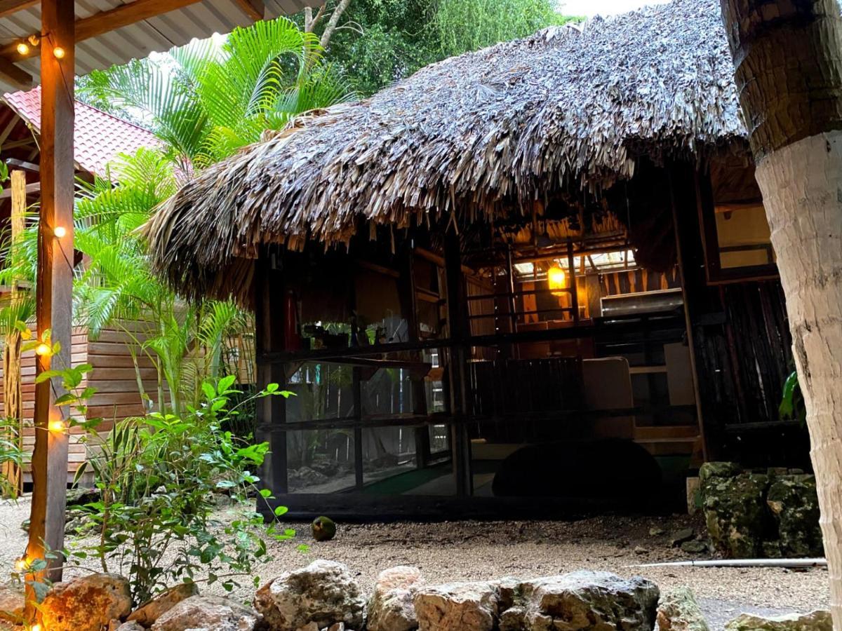 Cabanas Hostal & Camping Magic Bacalar Eksteriør bilde