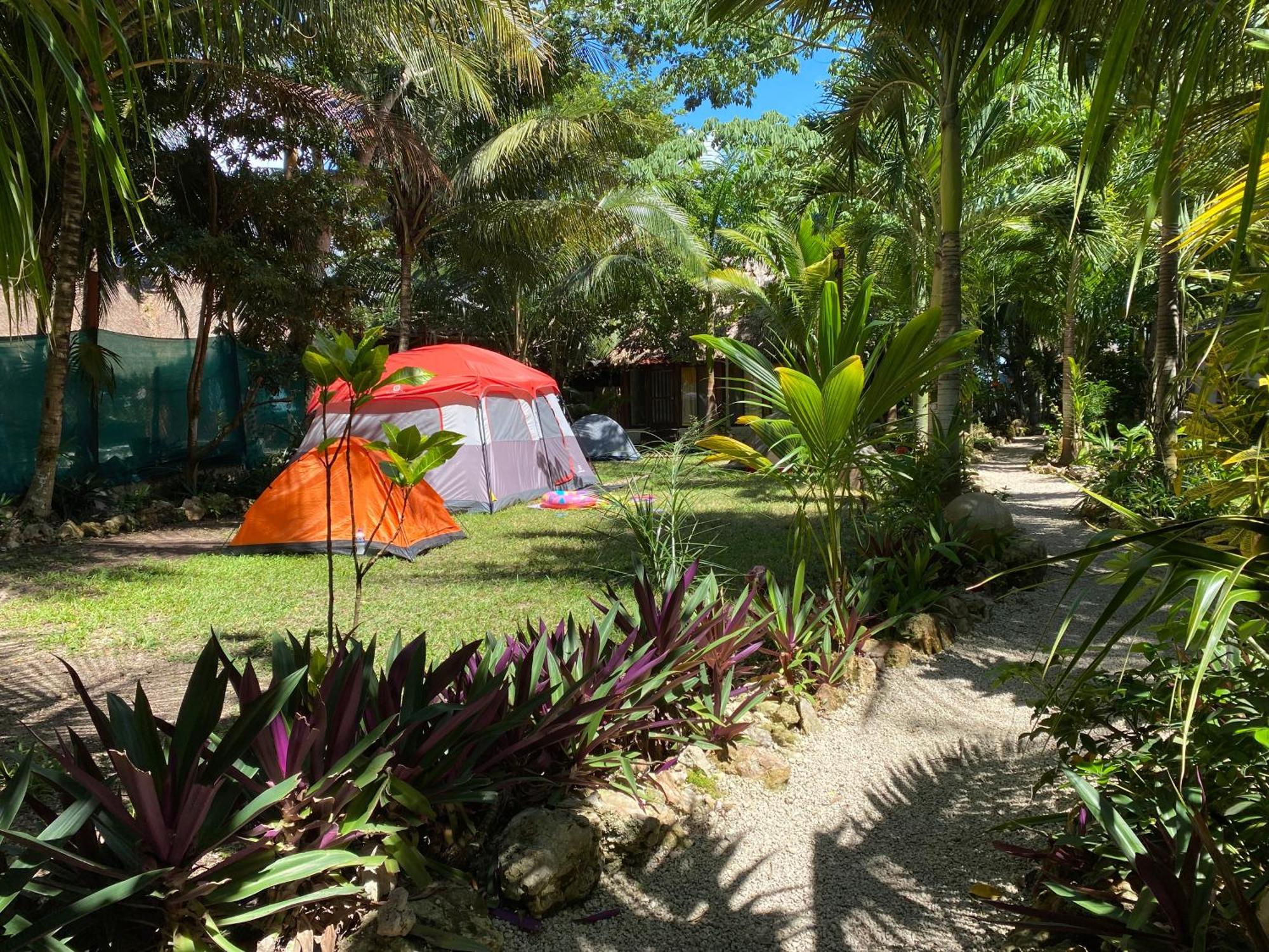 Cabanas Hostal & Camping Magic Bacalar Eksteriør bilde