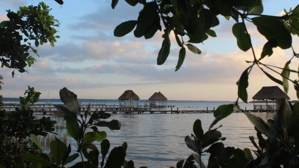 Cabanas Hostal & Camping Magic Bacalar Eksteriør bilde