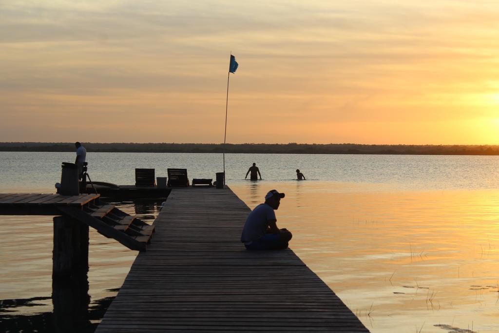 Cabanas Hostal & Camping Magic Bacalar Eksteriør bilde